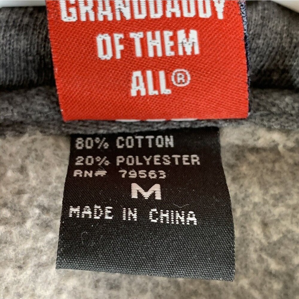 Texas Longhorns Rose Bowl Game National Championship Gray Zip Hoodie Unisex Size - Picture 10 of 16